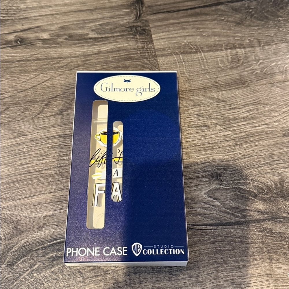 Warner Bros. "Gilmore Girls" branded phone case for an iPhone 14.